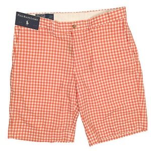 Ralph Lauren Orange gingham (checkered) shorts